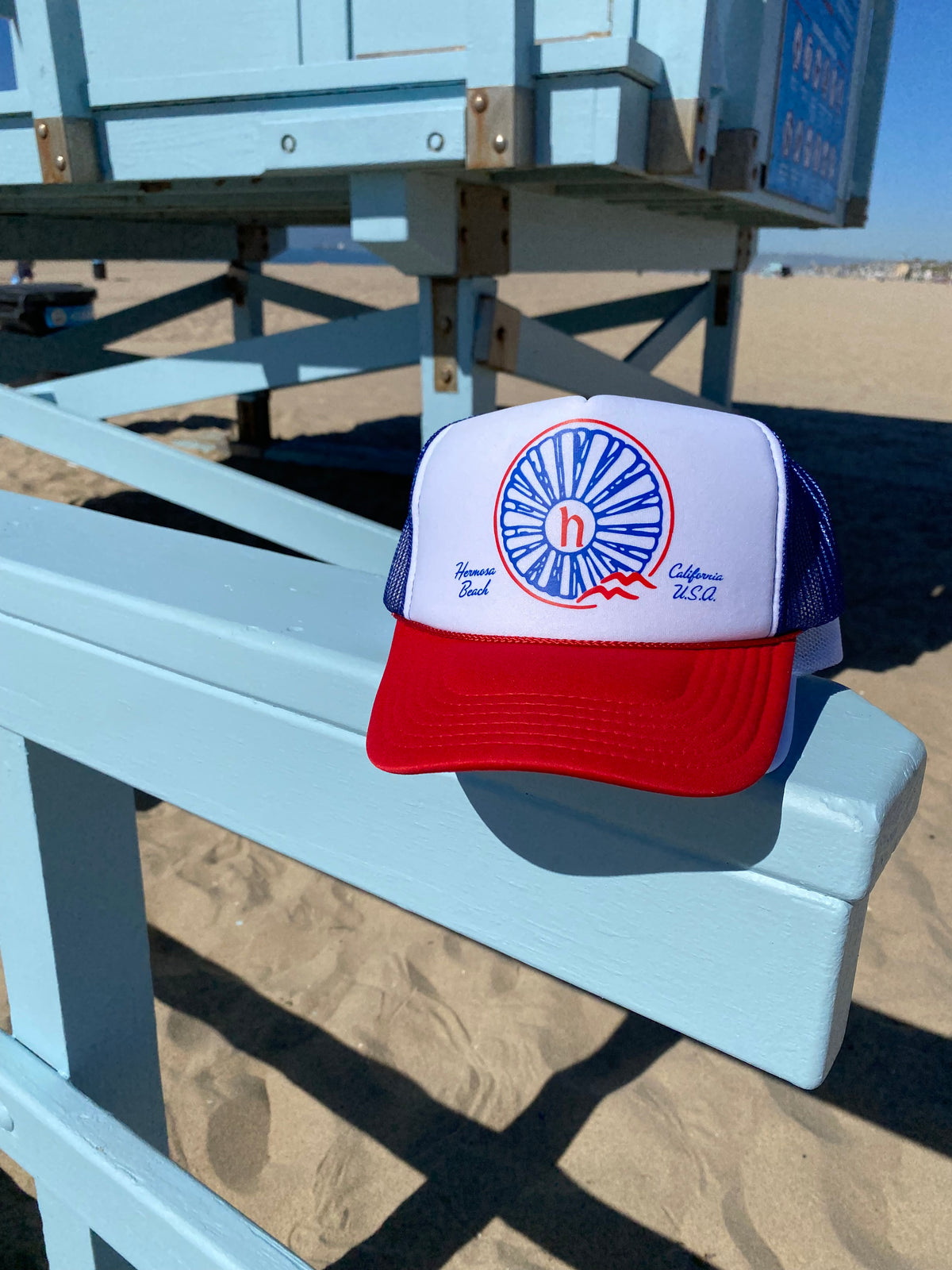 Hermosa USA Trucker Hat – HERMOSA ORIGINALS display picture 3
